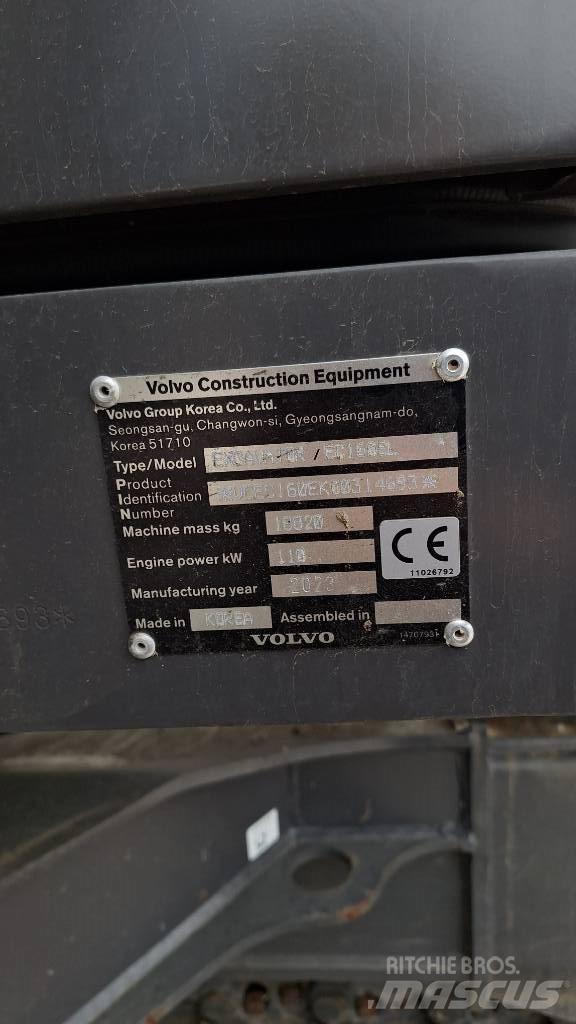 Volvo EC 160 EL Gravemaskiner på larvebånd