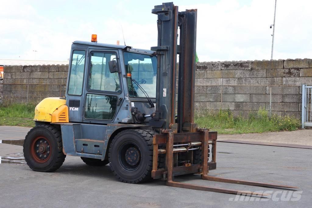 TCM FD80-2 Diesel gaffeltrucks