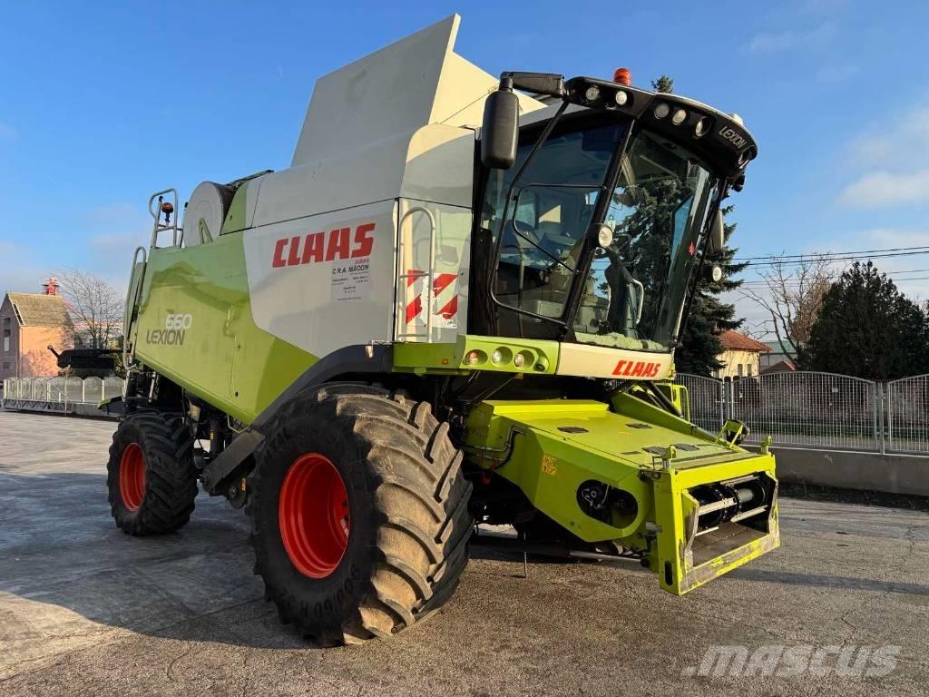 CLAAS Lexion 660 Mejetærskere