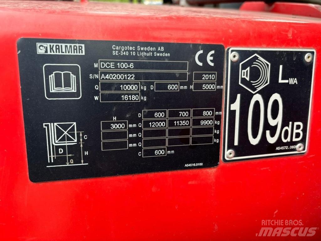Kalmar DCE 100-6 Diesel gaffeltrucks