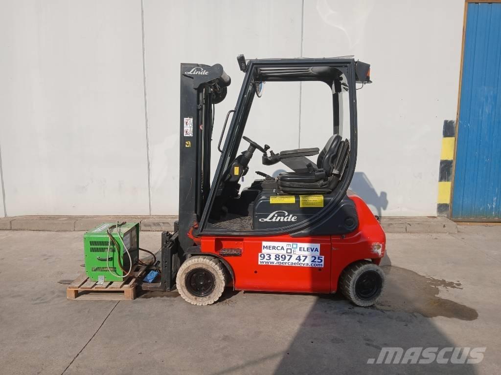 Linde E16P-02 El gaffeltrucks