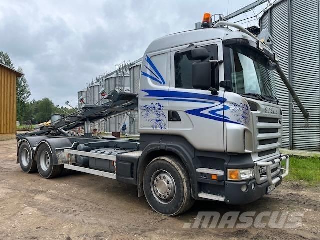 Scania R 500 Demonterbare/wirehejs lastbiler