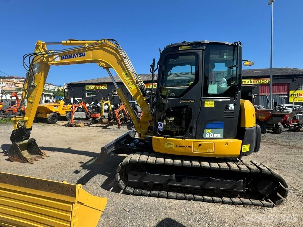 Komatsu PC 80 MR-3 Midi-gravemaskiner 7t - 12t