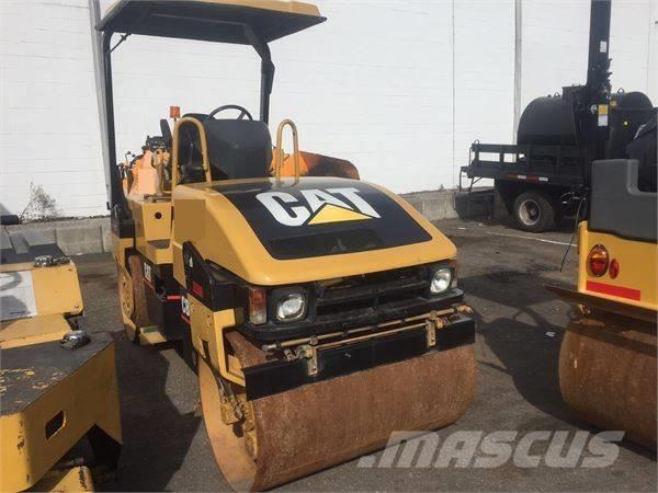 CAT CB 334 D Tvilling tromle