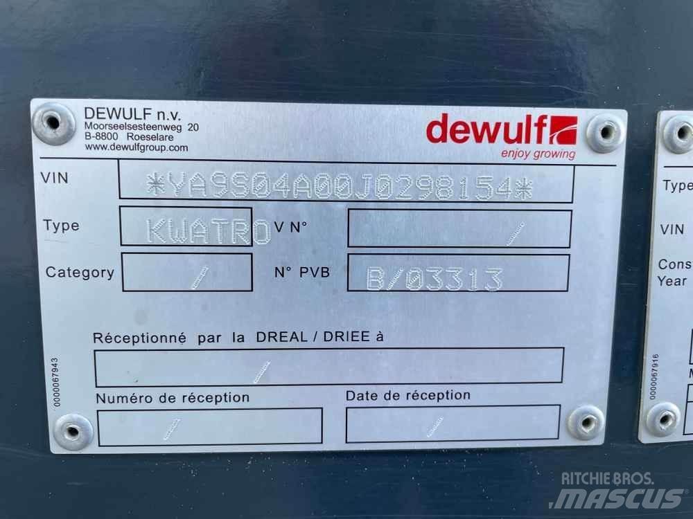 Dewulf KWATRO Landbrug - Andet 