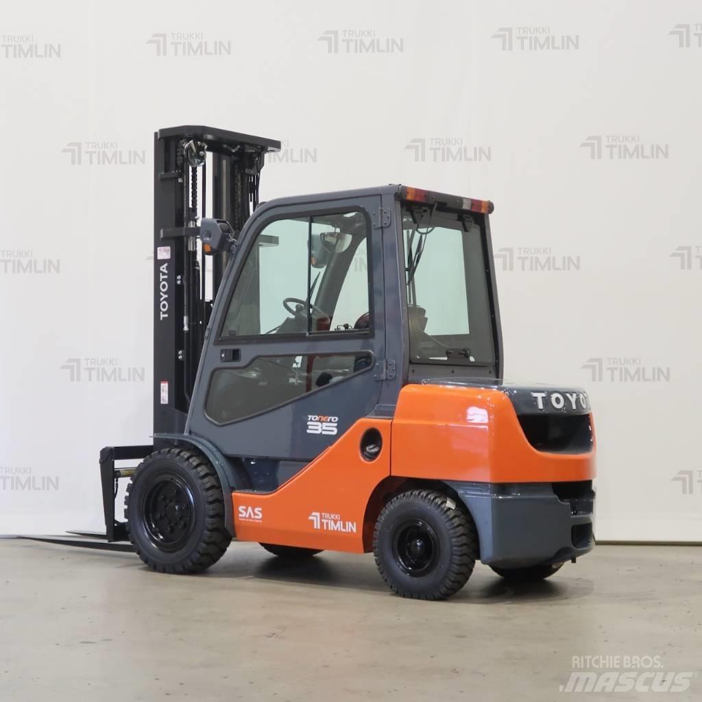 Toyota 02-8FDJF35 Diesel gaffeltrucks