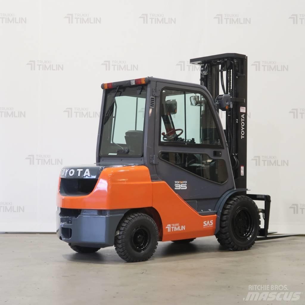 Toyota 02-8FDJF35 Diesel gaffeltrucks