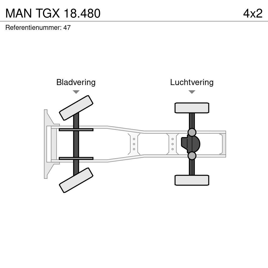 MAN TGX 18.480 Trækkere