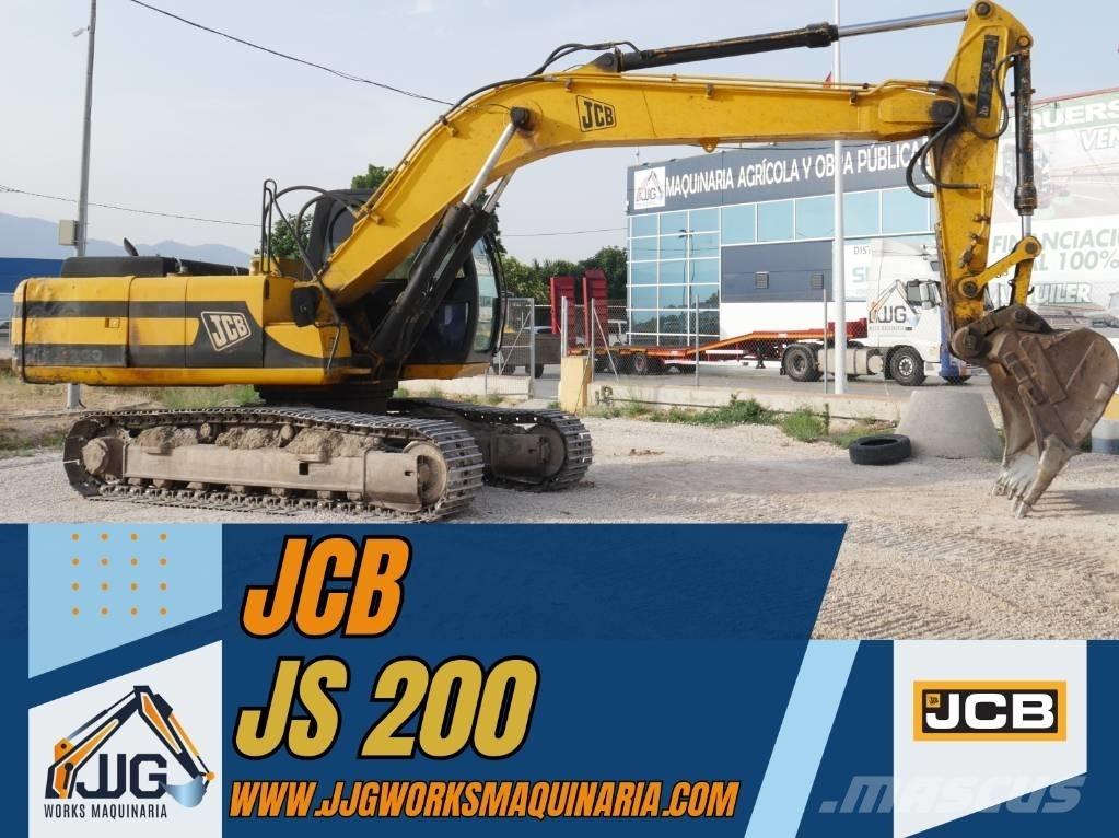 JCB JS 200 Gravemaskiner på larvebånd