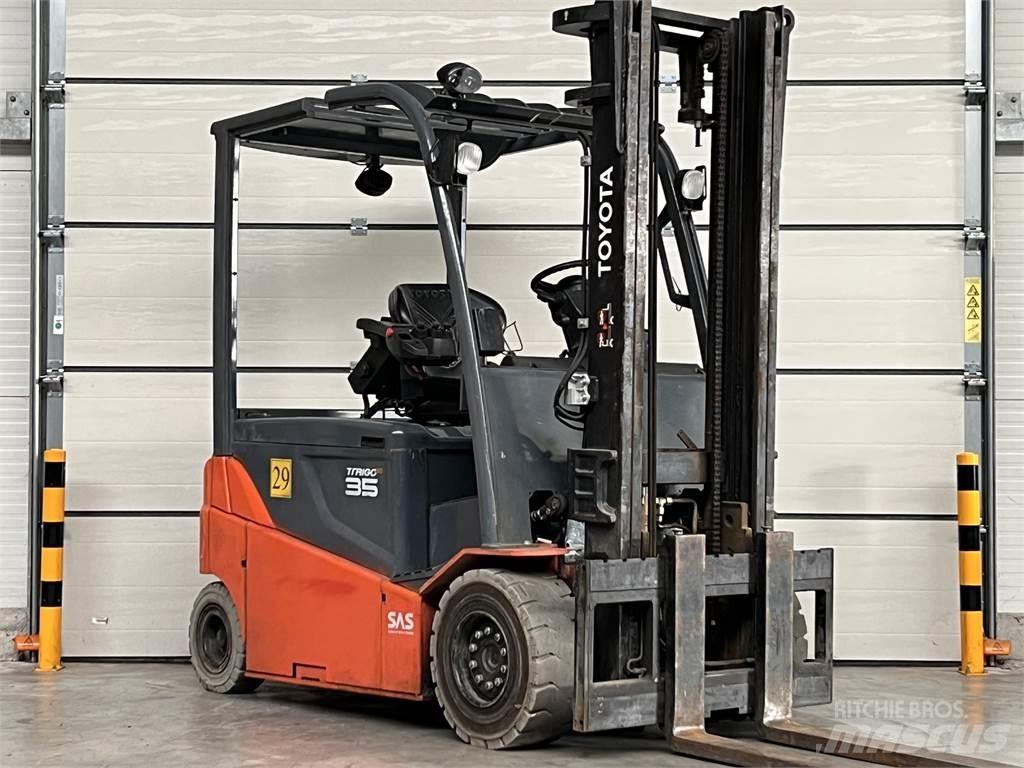 Toyota 8FBMT35 El gaffeltrucks