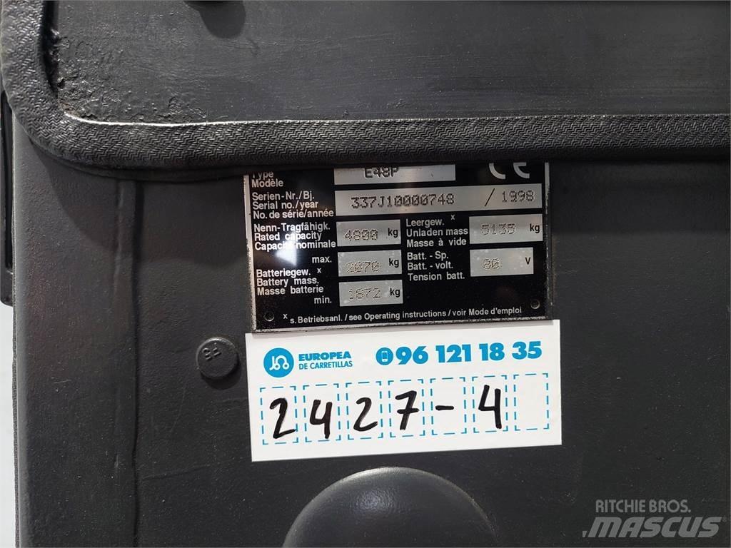 Linde E48P El gaffeltrucks