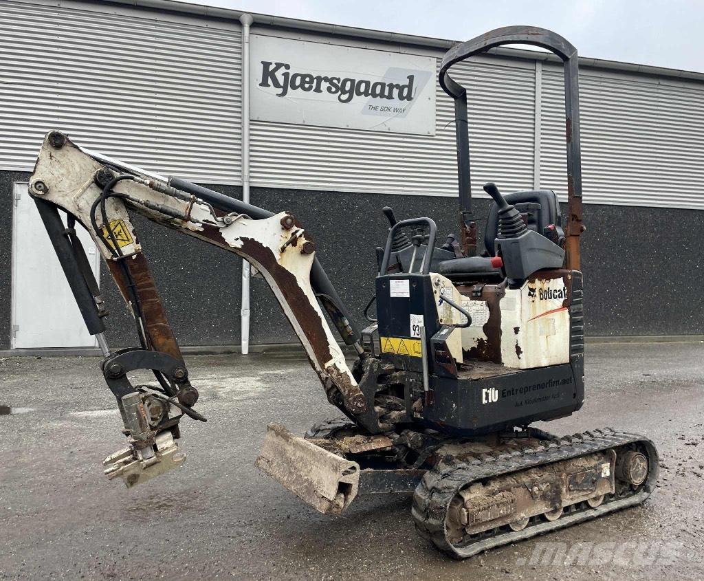 Bobcat E 10 Minigravemaskiner