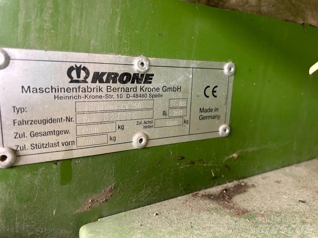 Krone CV150XC Rundballe-pressere