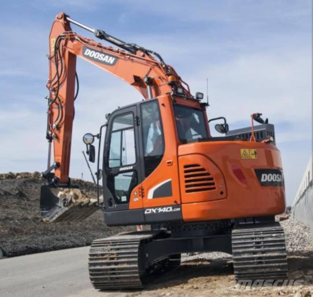 Doosan DX140 LCR-7 Gravemaskiner på larvebånd