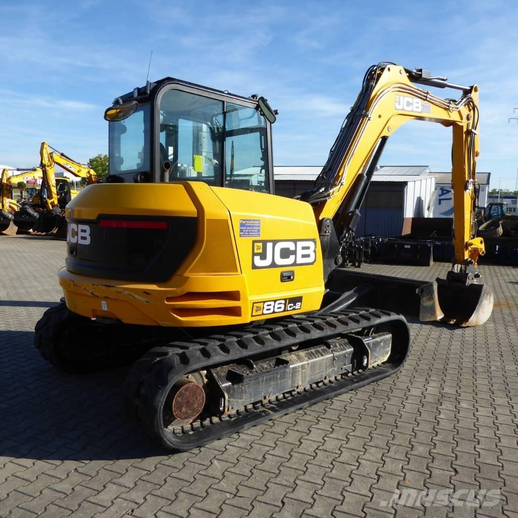 JCB 86C-2 Mono Midi-gravemaskiner 7t - 12t