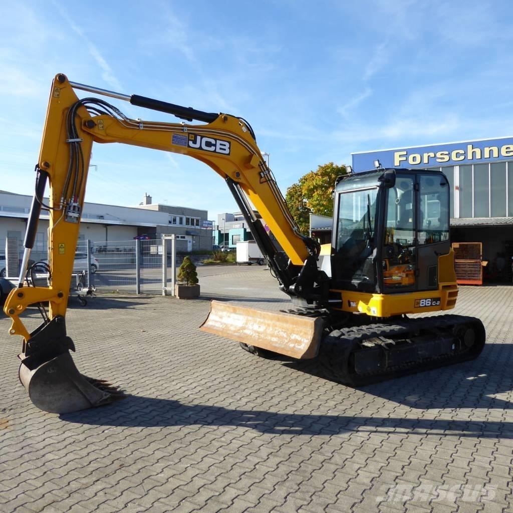 JCB 86C-2 Mono Midi-gravemaskiner 7t - 12t