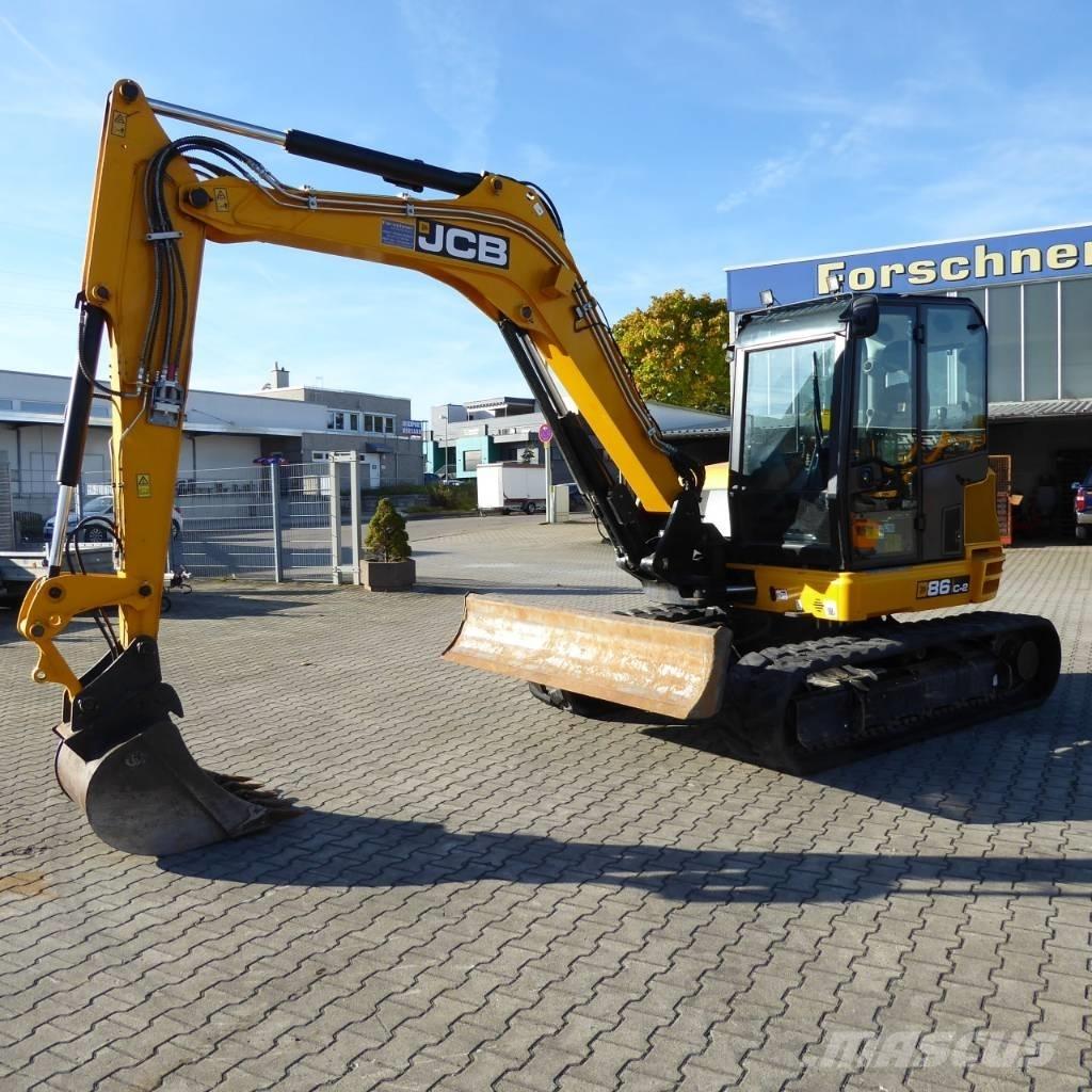 JCB 86C-2 Mono Midi-gravemaskiner 7t - 12t