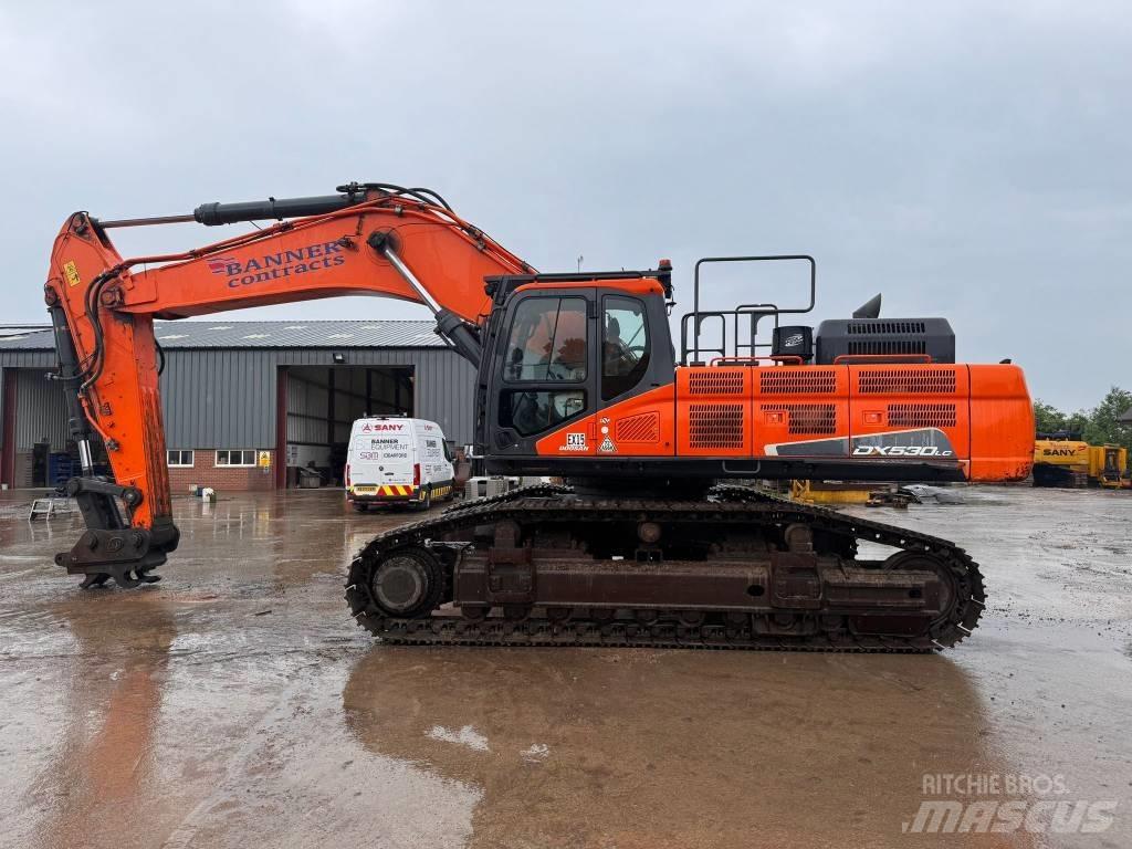 Doosan DX 530 LC-5 Gravemaskiner på larvebånd
