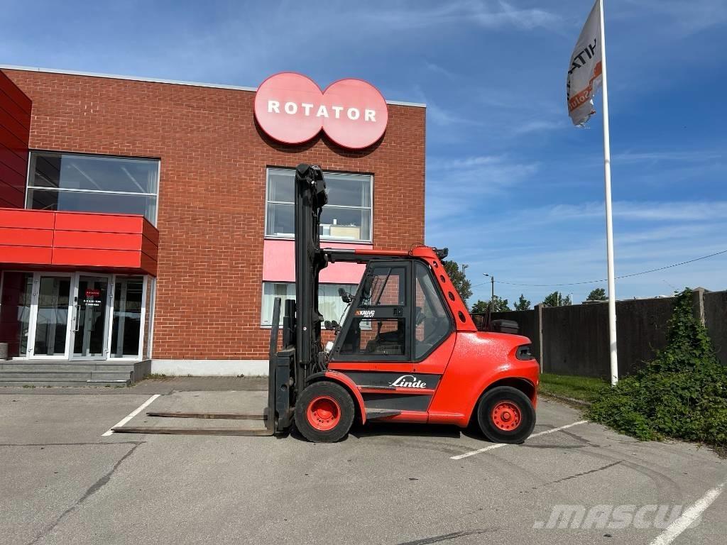Linde H 80 D 900 Diesel gaffeltrucks
