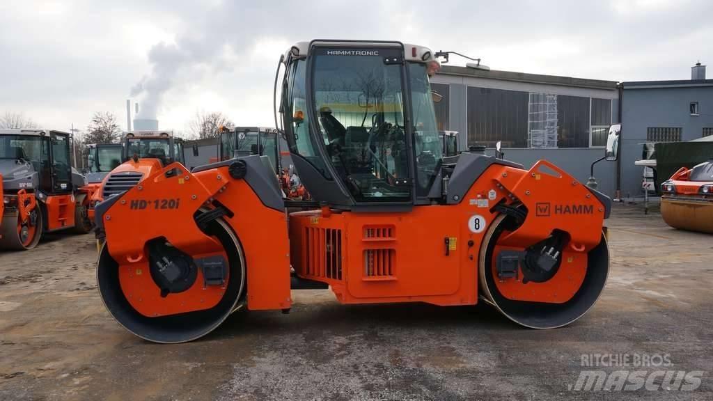 Hamm HD+120iVV Tvilling tromle