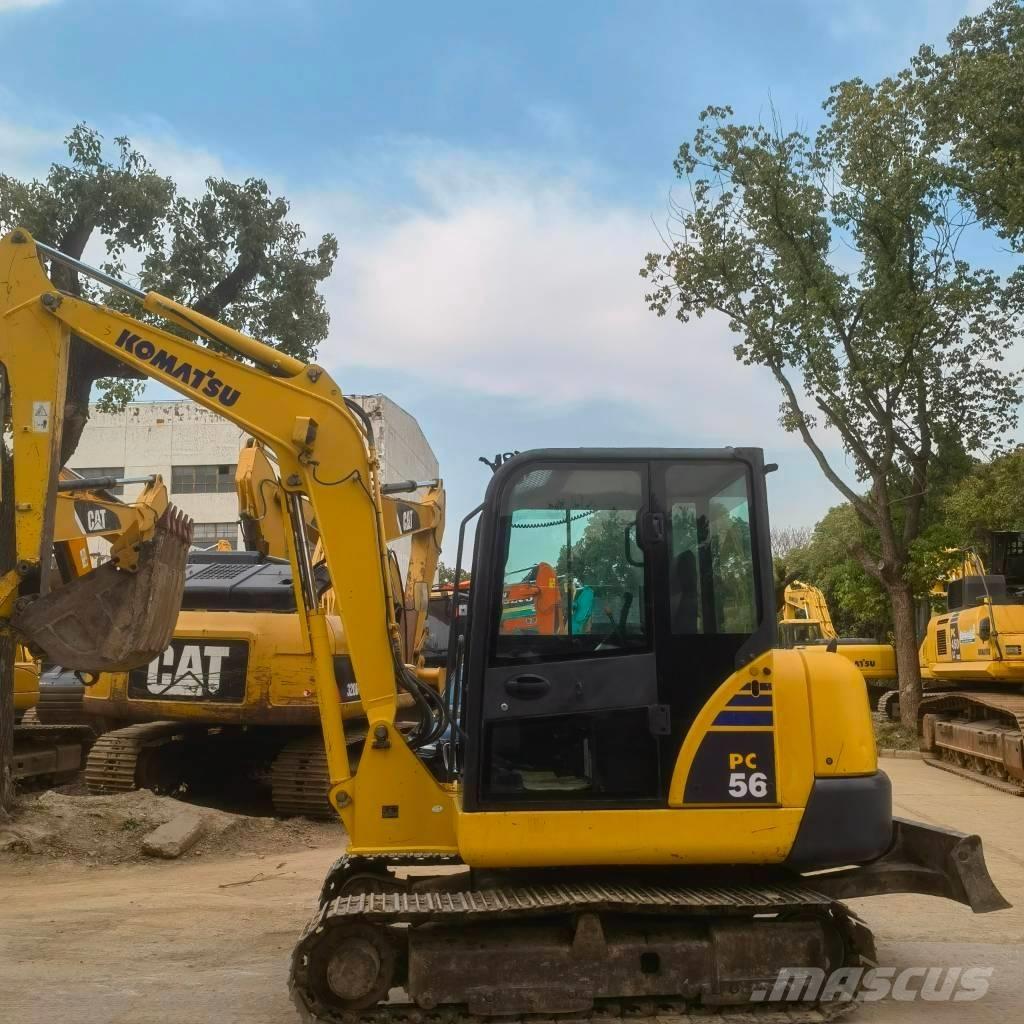 Komatsu PC56 Gravemaskiner på larvebånd