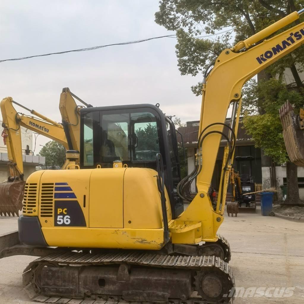 Komatsu PC56 Gravemaskiner på larvebånd