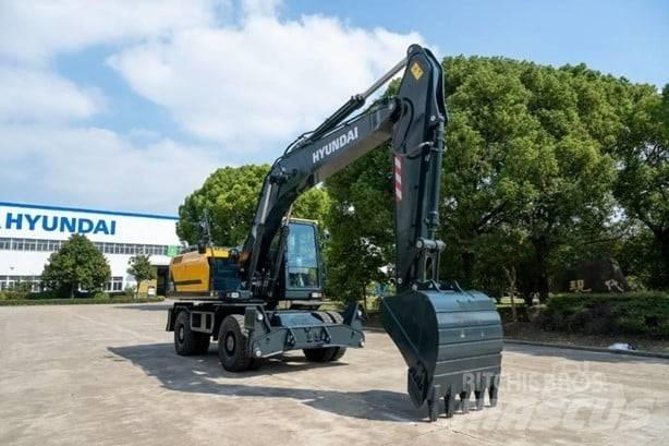 Hyundai HW210 Gravemaskiner på hjul