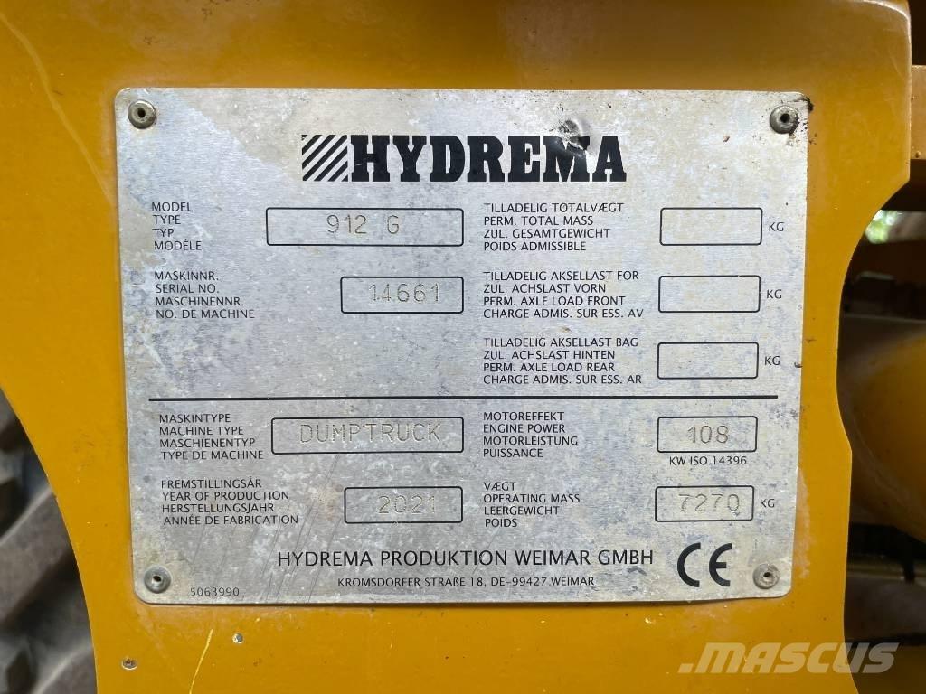 Hydrema 912 G Terrængående lastbiler