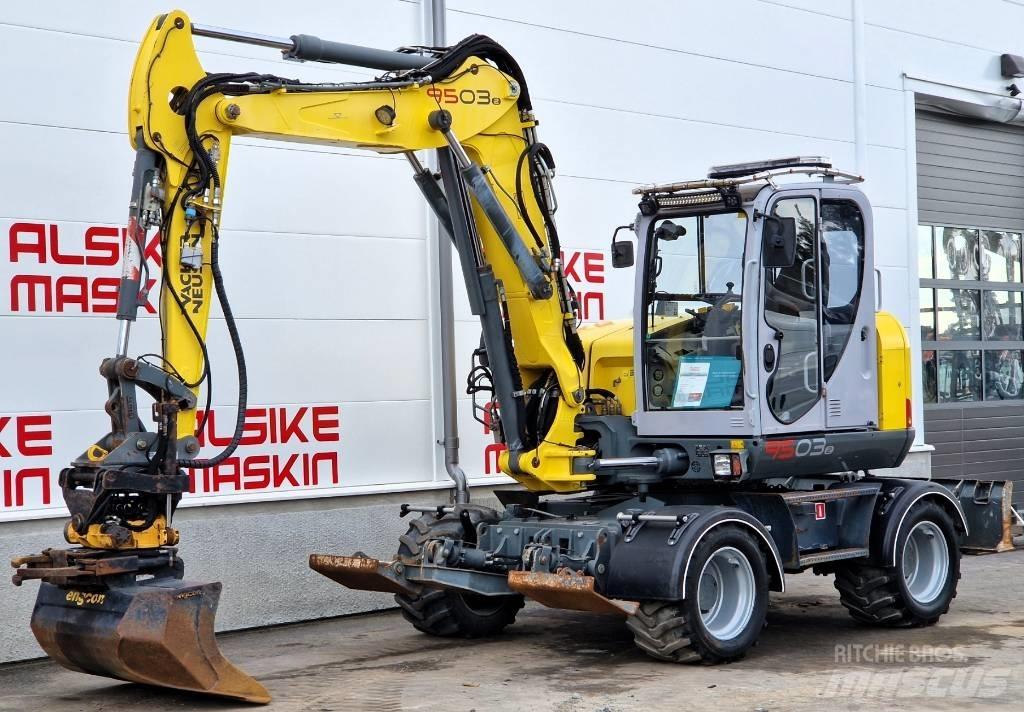 Wacker Neuson 9503 Gravemaskiner på hjul