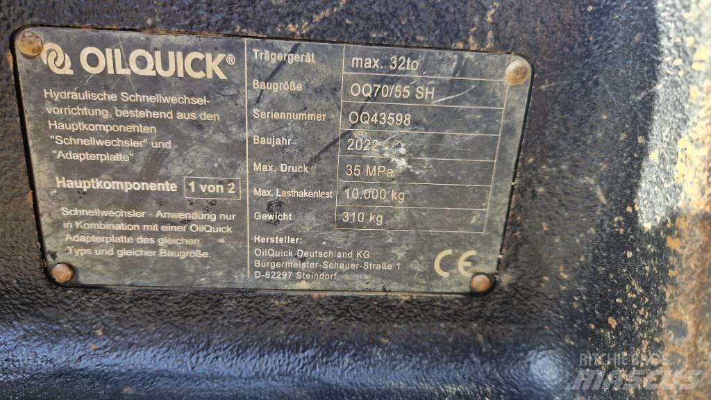 OilQuick OQ70/55 Hurtigkoblere