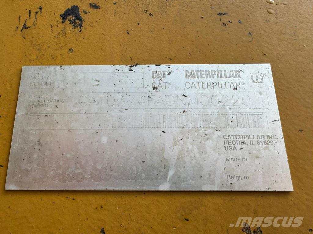CAT 374FL Gravemaskiner på larvebånd