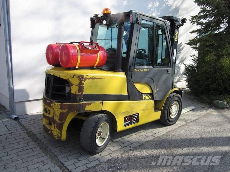 Yale GLP50VX LPG gaffeltrucks