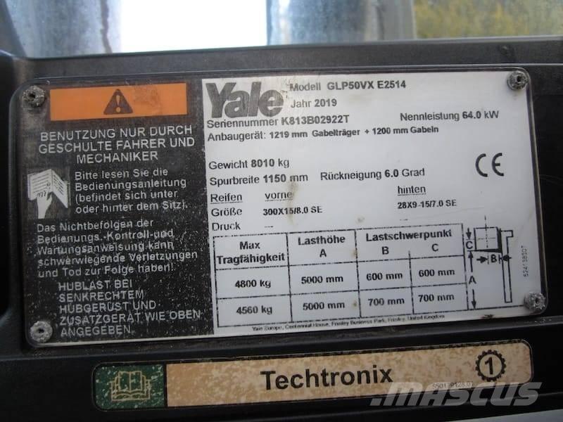 Yale GLP50VX LPG gaffeltrucks