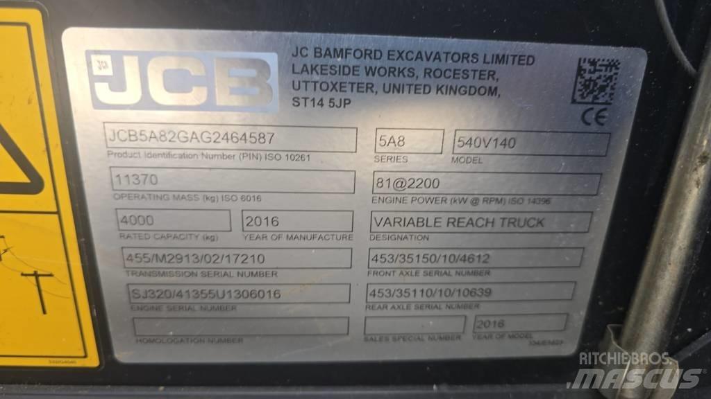 JCB 540-140 Teleskoplæssere