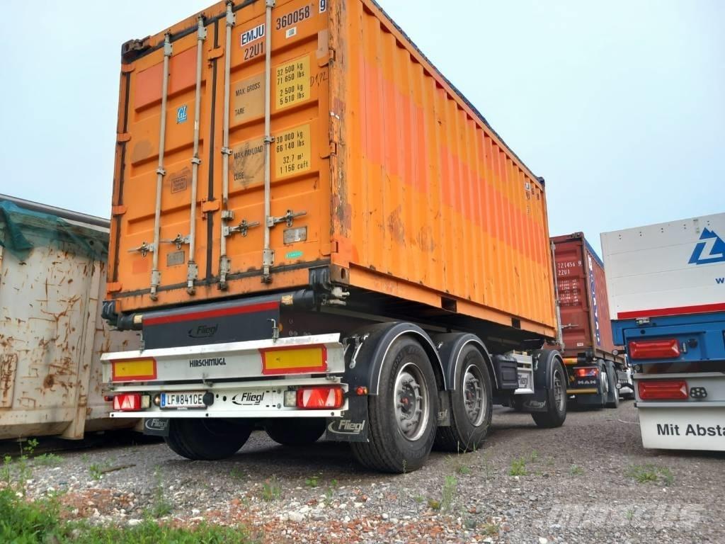 Fliegl DPS 240 Anhænger med containerramme