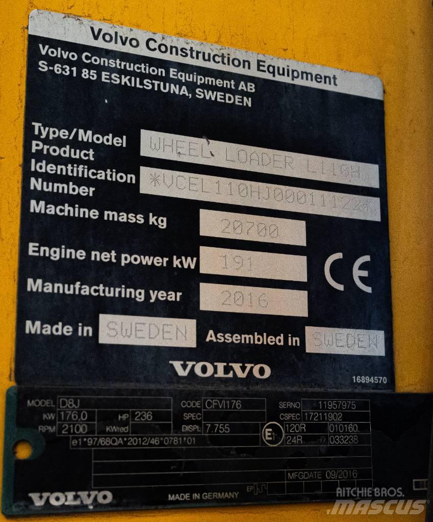 Volvo L 110 H Læssemaskiner på hjul