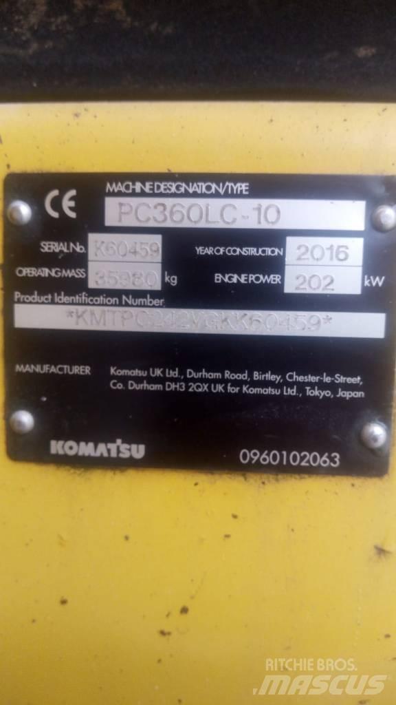 Komatsu PC 360 LC-10 Gravemaskiner på larvebånd
