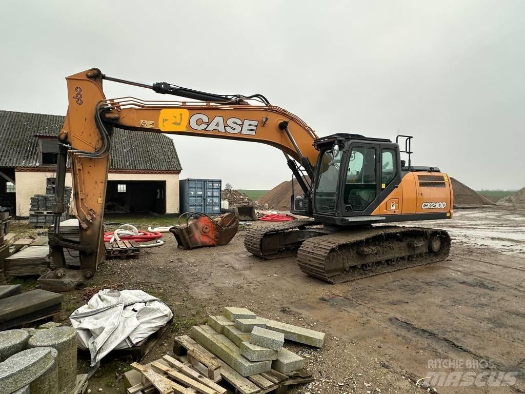 CASE CX 210 D Gravemaskiner på larvebånd