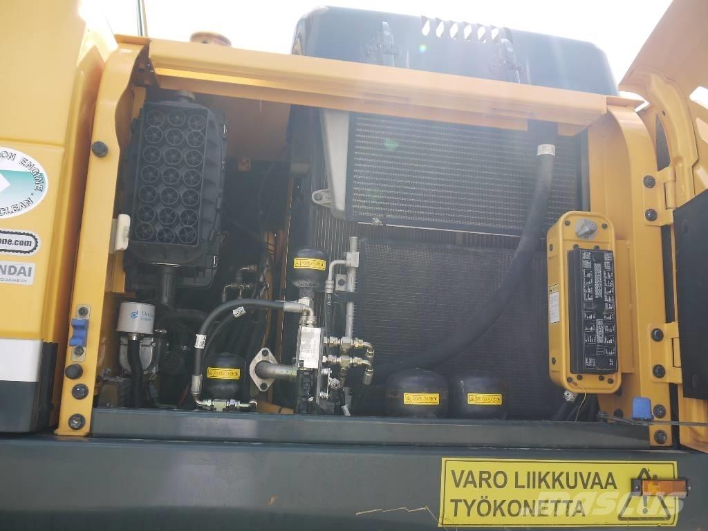 Hyundai R 180 W-9A Gravemaskiner på hjul