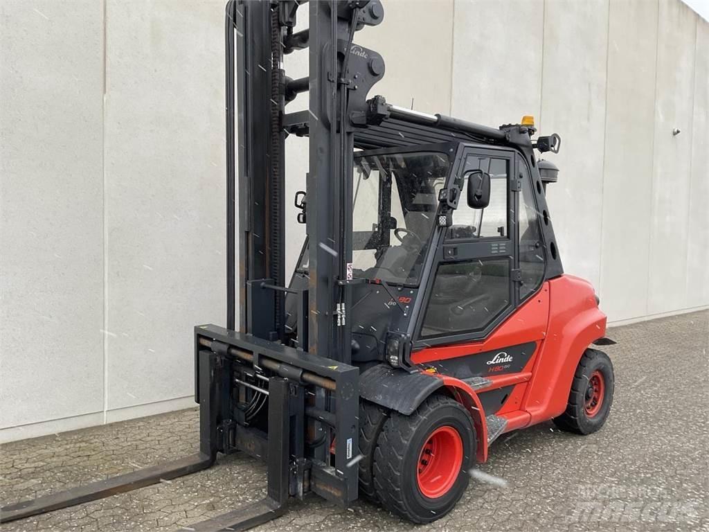Linde H80D-03/900 Diesel gaffeltrucks
