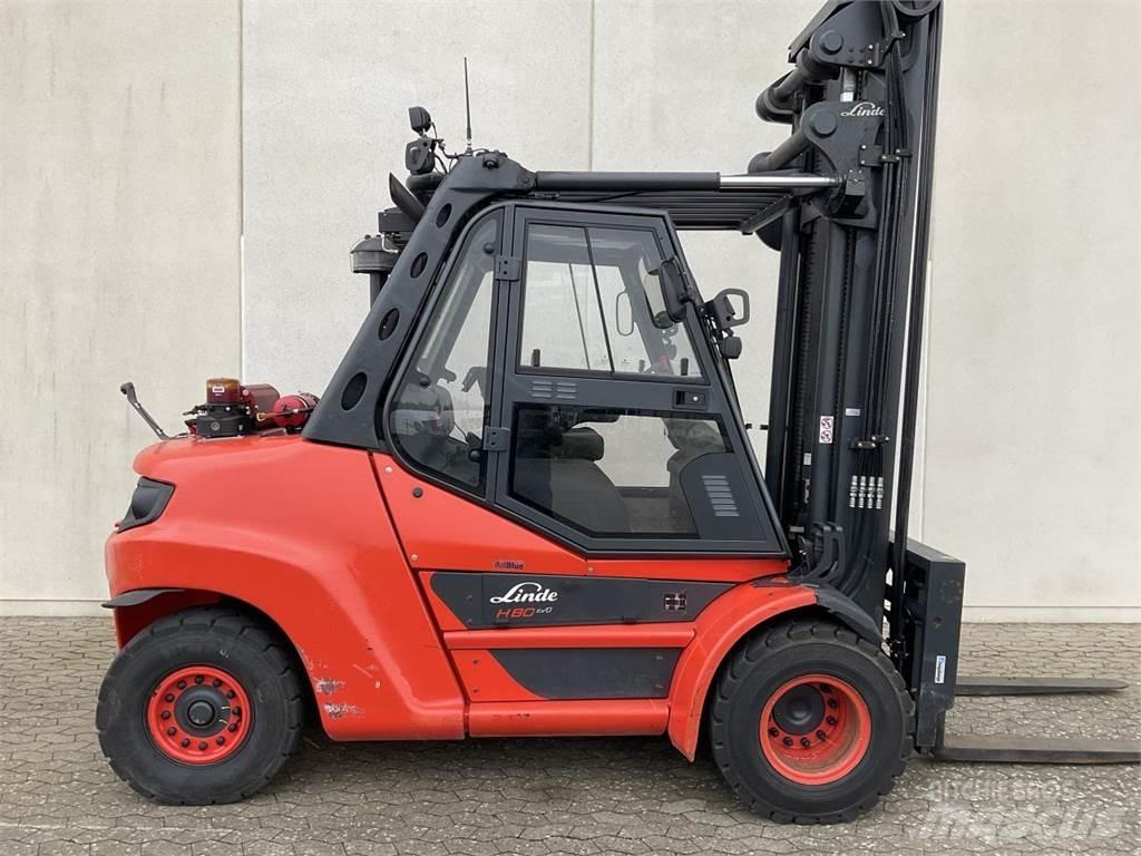 Linde H80D-03/900 Diesel gaffeltrucks