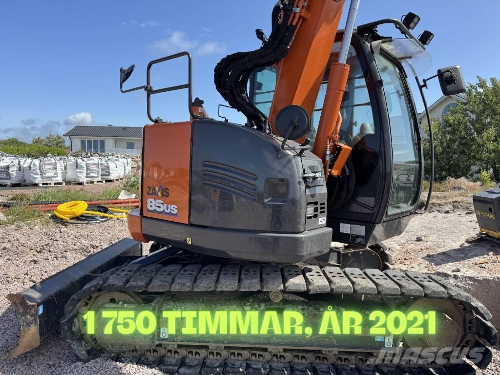 Hitachi ZX 85 US-6 Midi-gravemaskiner 7t - 12t