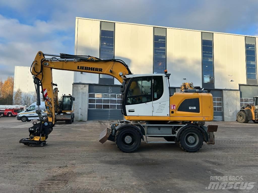 Liebherr A 918 Gravemaskiner på hjul