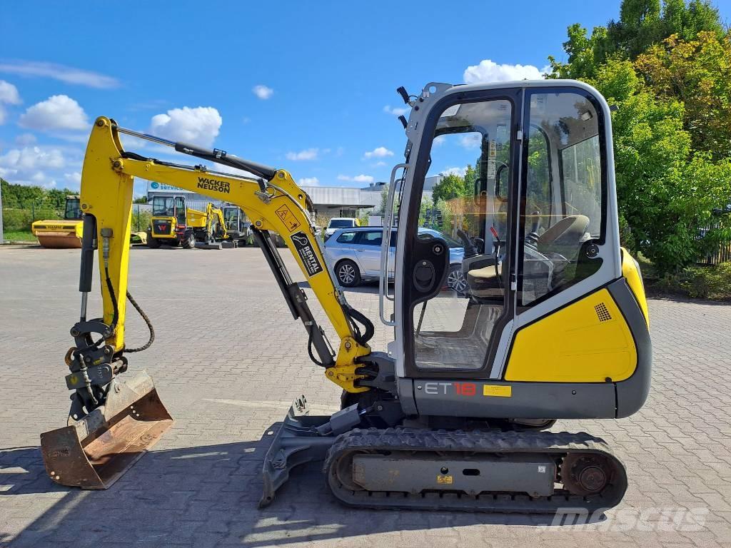 Wacker Neuson ET18 Gravemaskiner på larvebånd