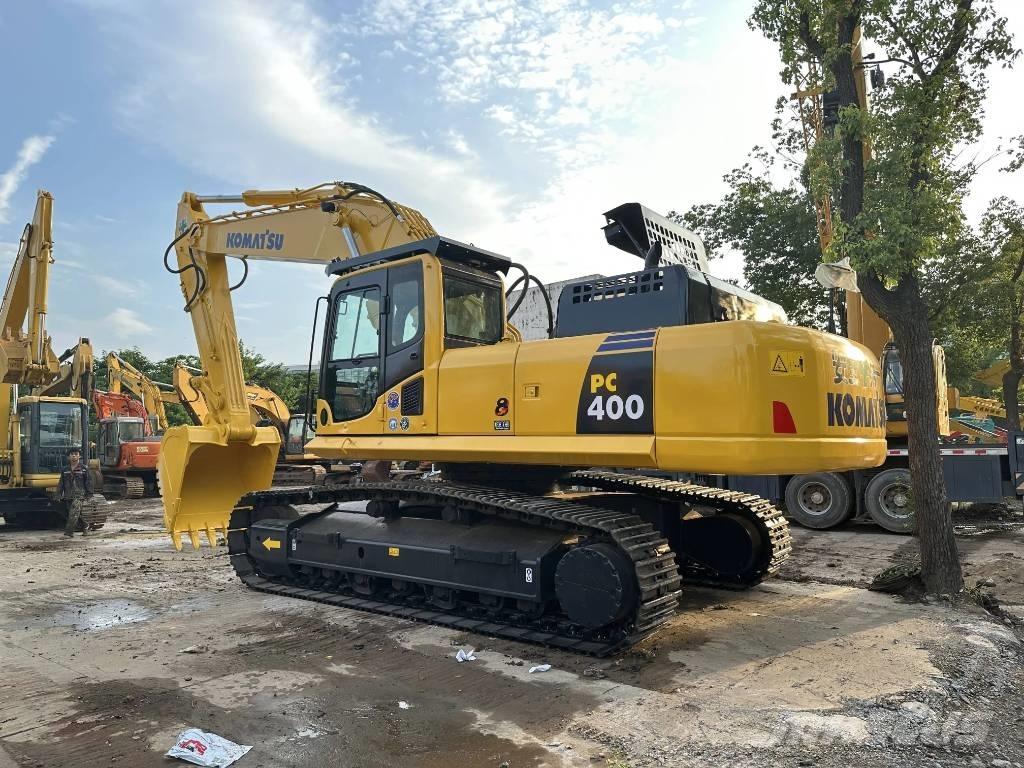 Komatsu PC400-7 Gravemaskiner på larvebånd