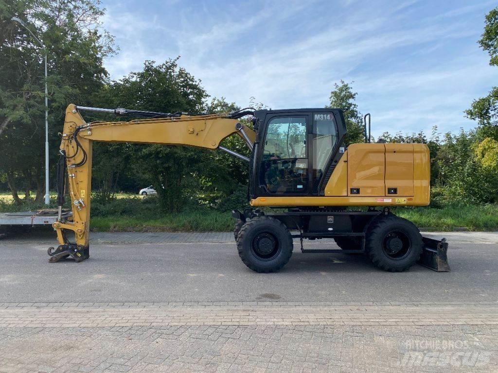 CAT 314 Next gen Gravemaskiner på hjul