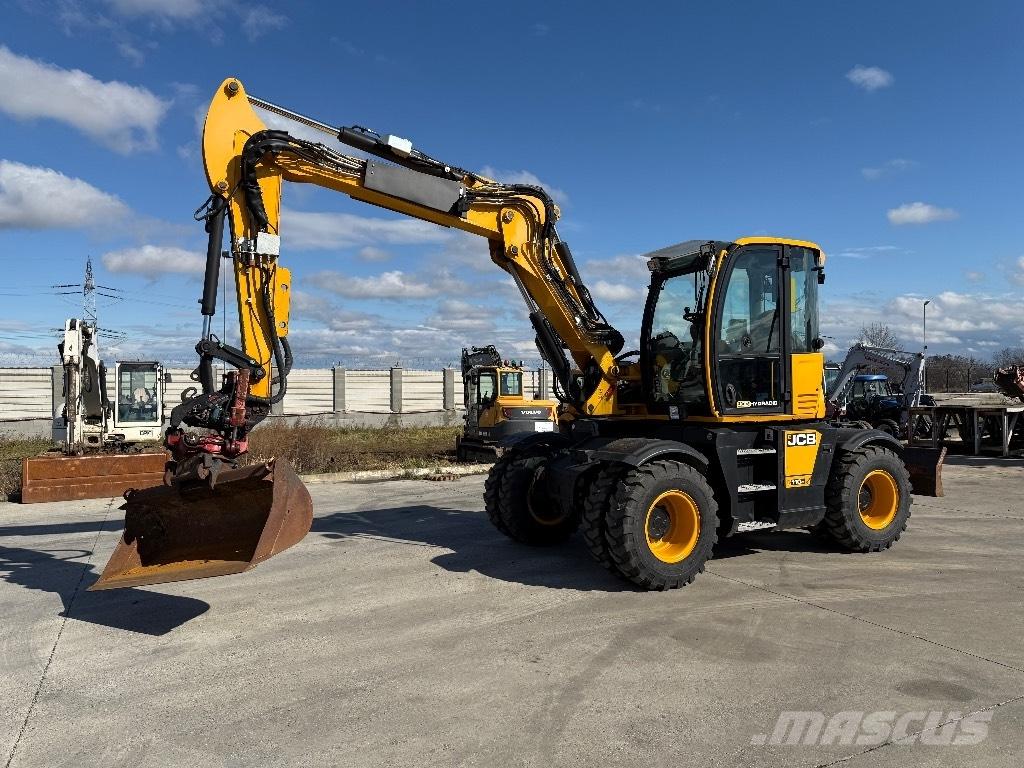JCB Hydradig Gravemaskiner på hjul