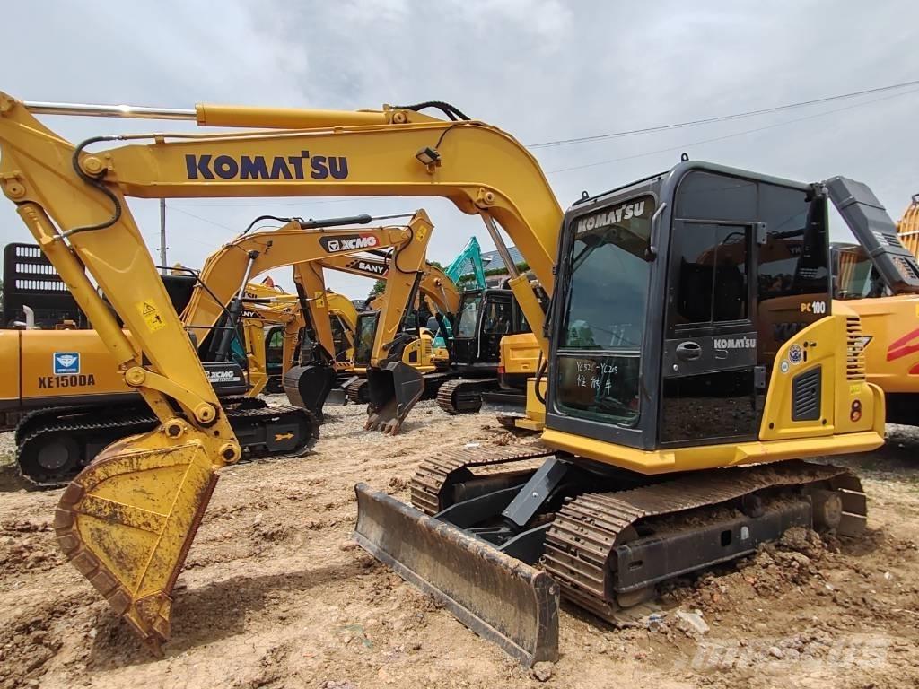 Komatsu PC 100 Gravemaskiner på larvebånd