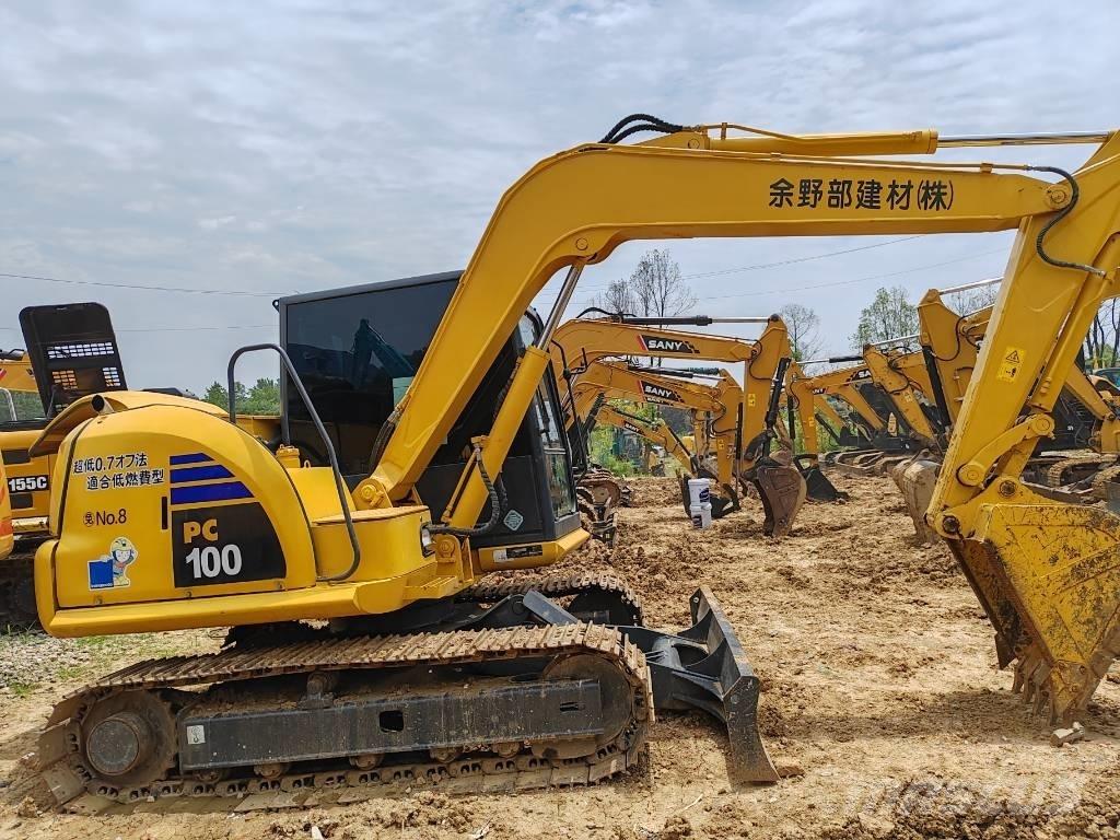 Komatsu PC 100 Gravemaskiner på larvebånd