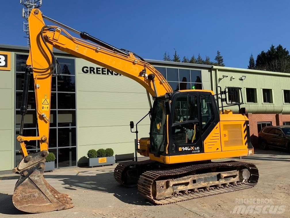 JCB 140X LC Gravemaskiner på larvebånd